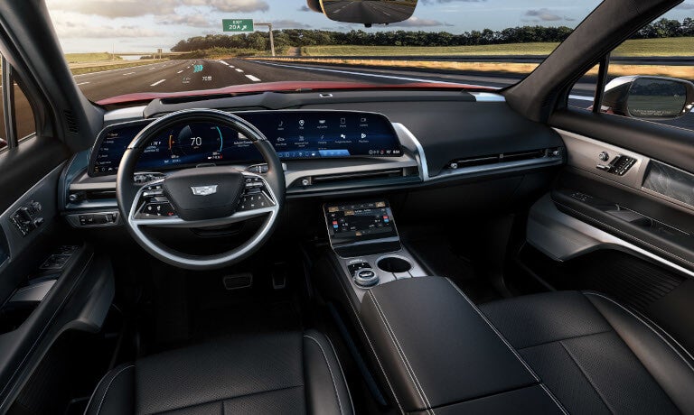 2026 Cadillac VISTIQ Interior Seating Dashboard And Heads Up Display