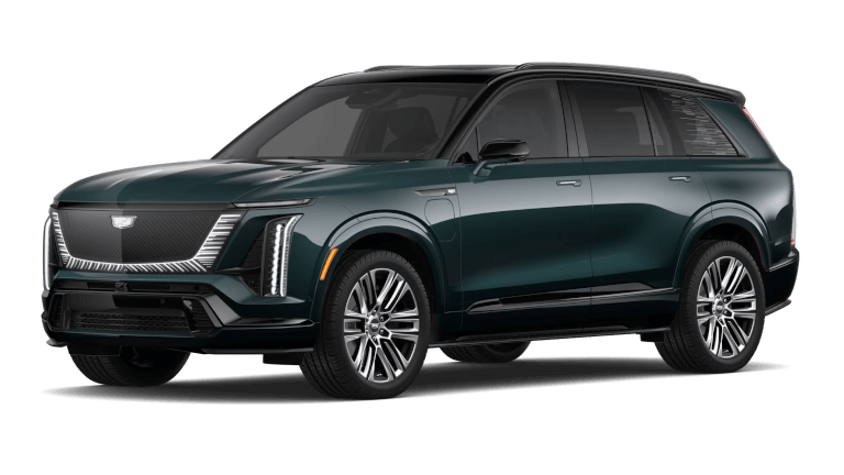2026 Cadillac VISTIQ Platinum Exterior - Emerald Lake Metallic
