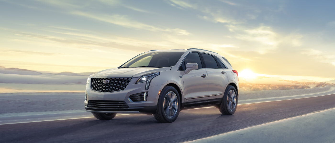 2026 Cadillac XT5 Exterior On Desert Road