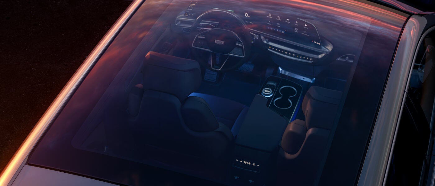 2027 Cadillac LYRIQ Exterior Birds Eye View