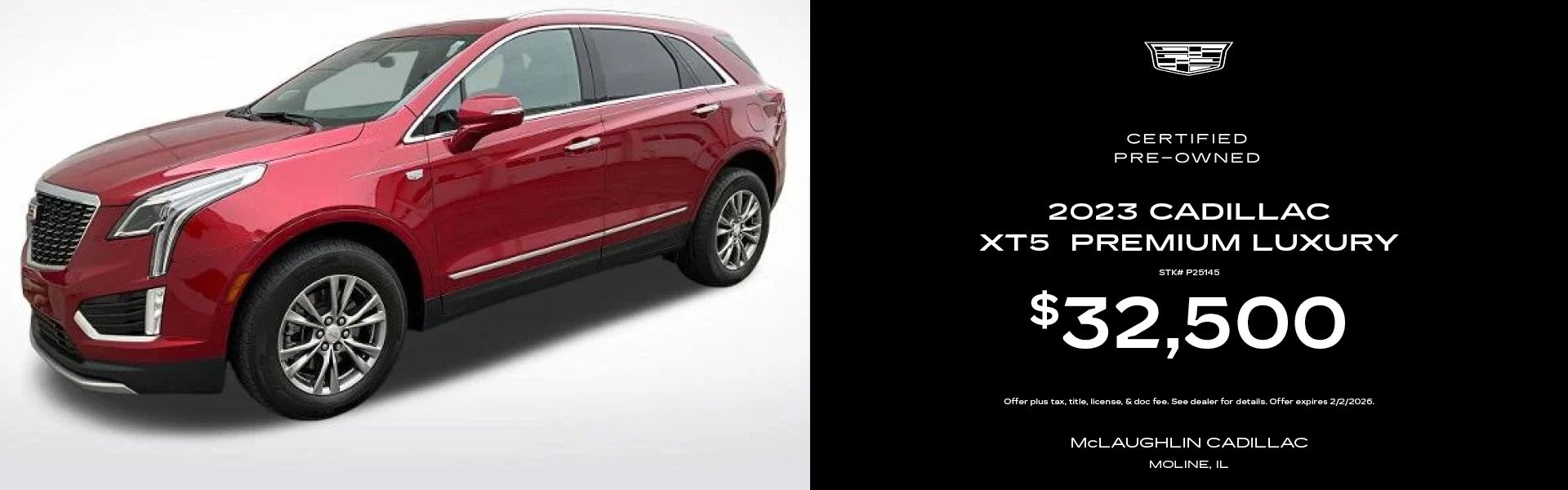 CPO 2023 Cadillac XT5