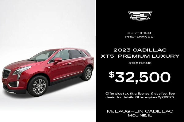 CPO 2023 Cadillac XT5