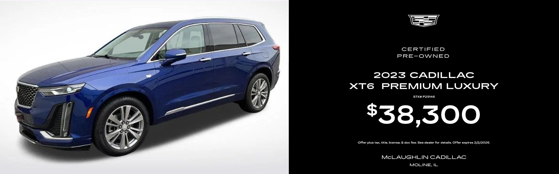 CPO 2023 Cadillac XT6