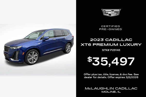 CPO 2023 Cadillac XT6