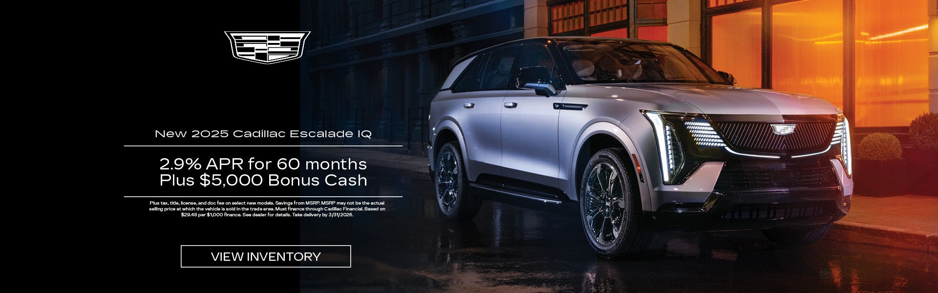 2025 Cadillac Escalade IQ