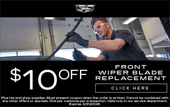 $10 Off Front Wiper Blades