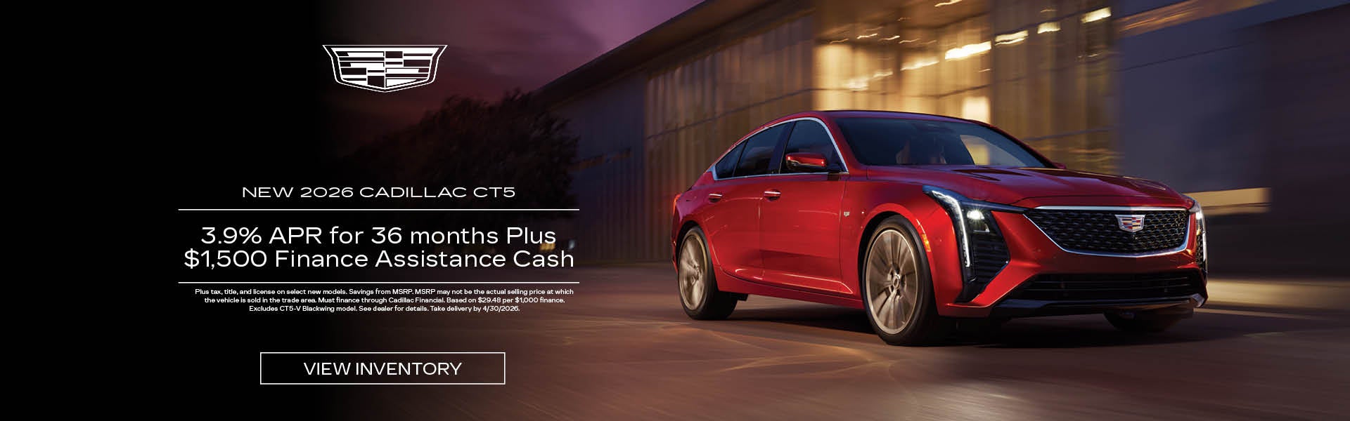2026 Cadillac CT5