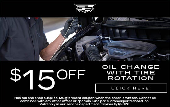 $15 Off Oil Change With Tire Rotation