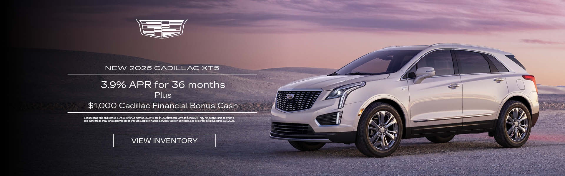 2026 Cadillac XT5