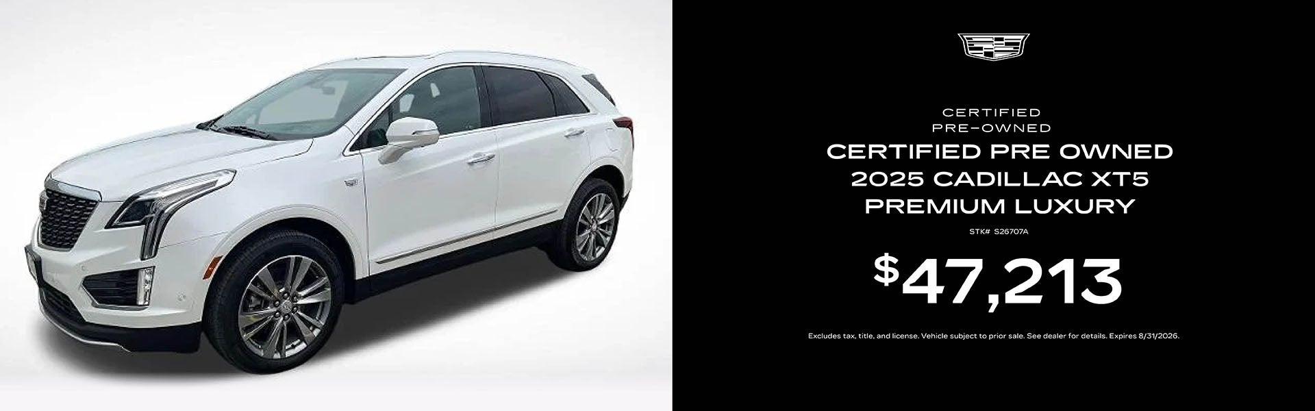 CPO 2025 Cadillac XT5