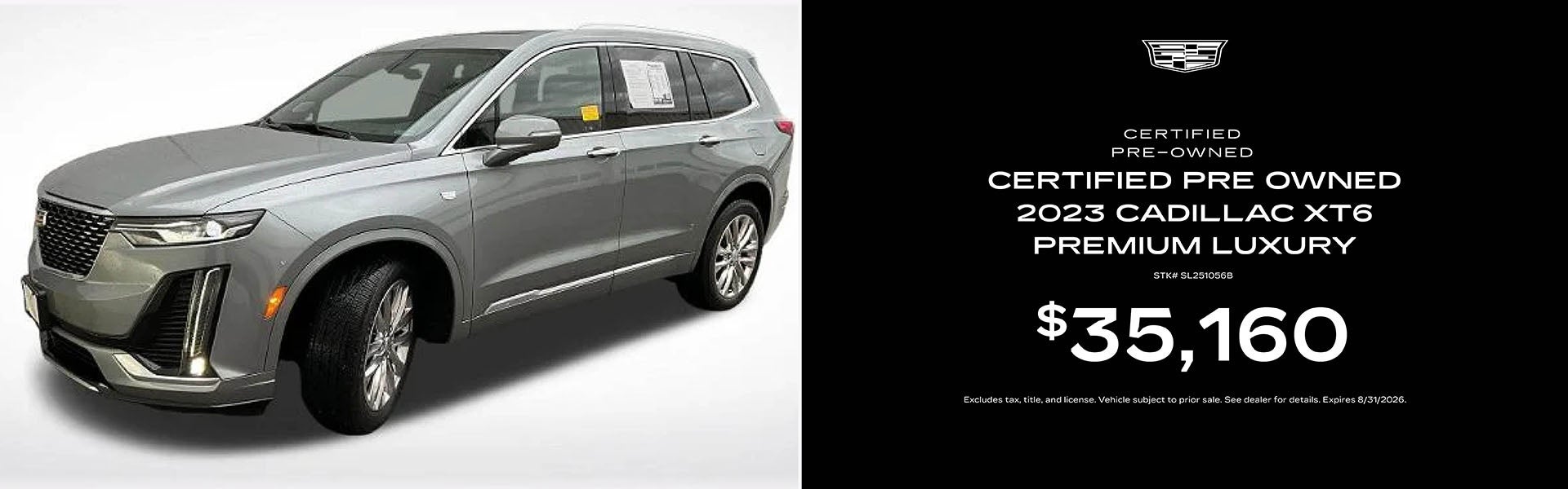 CPO 2023 Cadillac XT6