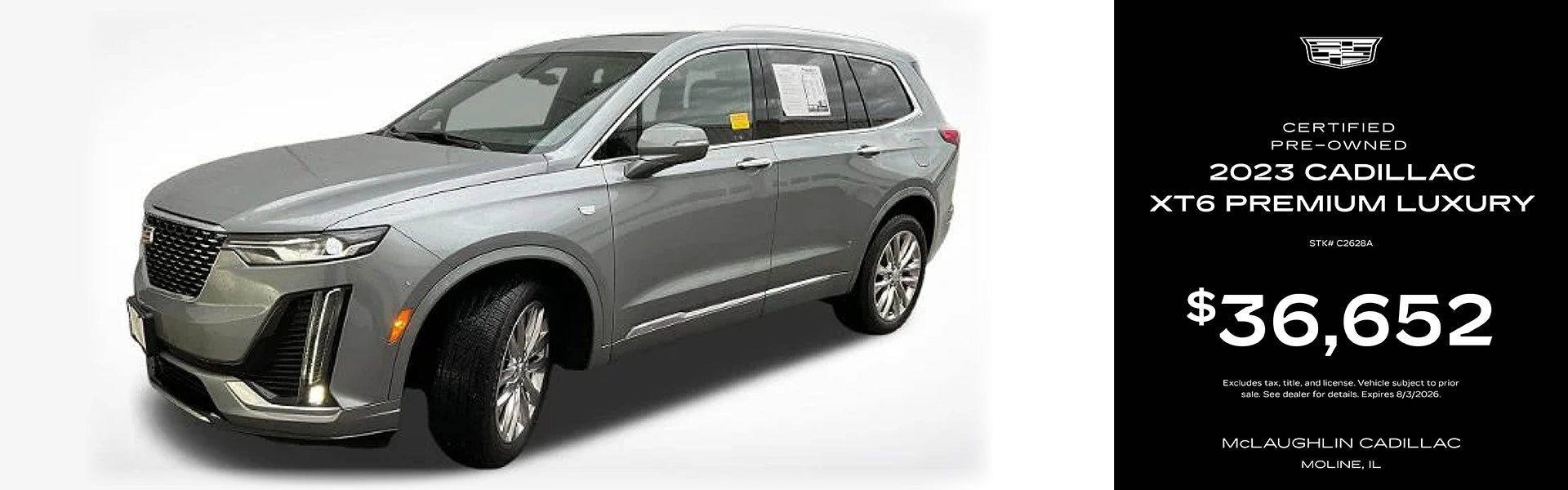 CPO 2023 Cadillac XT6