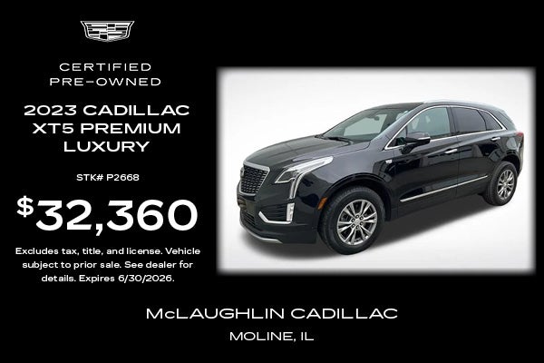 CPO 2023 Cadillac XT5