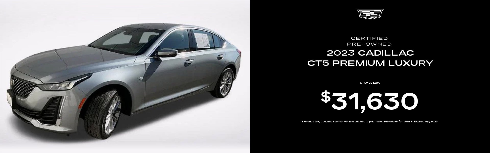 CPO 2023 Cadillac CT5