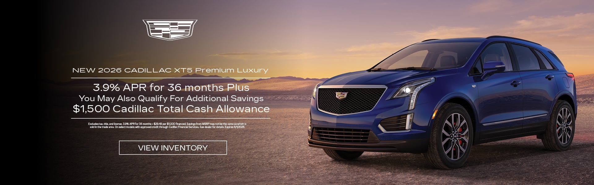 2026 Cadillac XT5