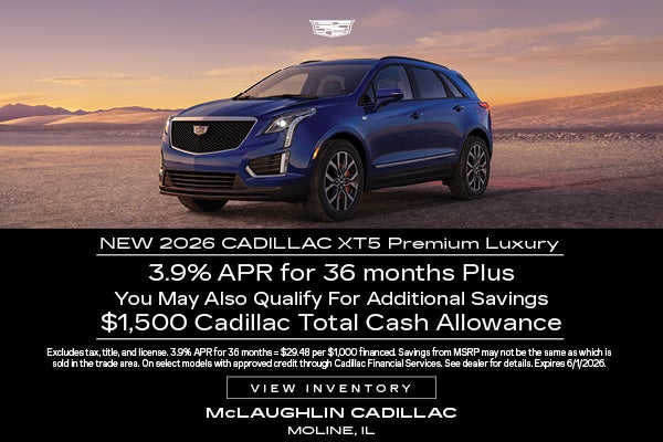 2026 Cadillac XT5