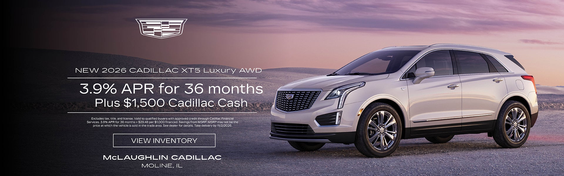 2026 Cadillac XT5
