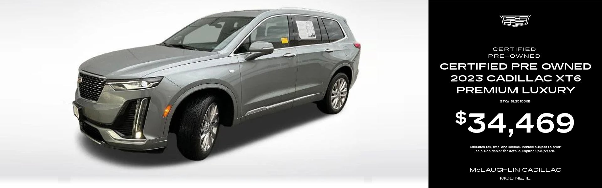 CPO 2023 Cadillac XT6