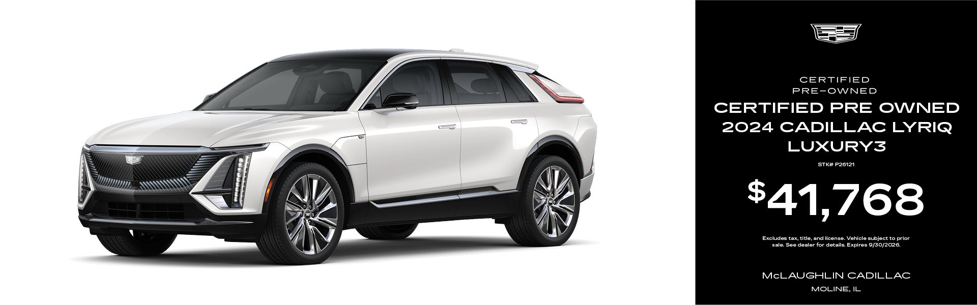 CPO 2024 Cadillac Lyriq