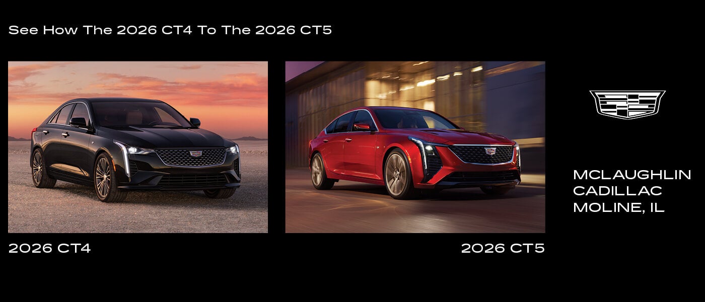 2026 Cadillac CT4 vs. CT5