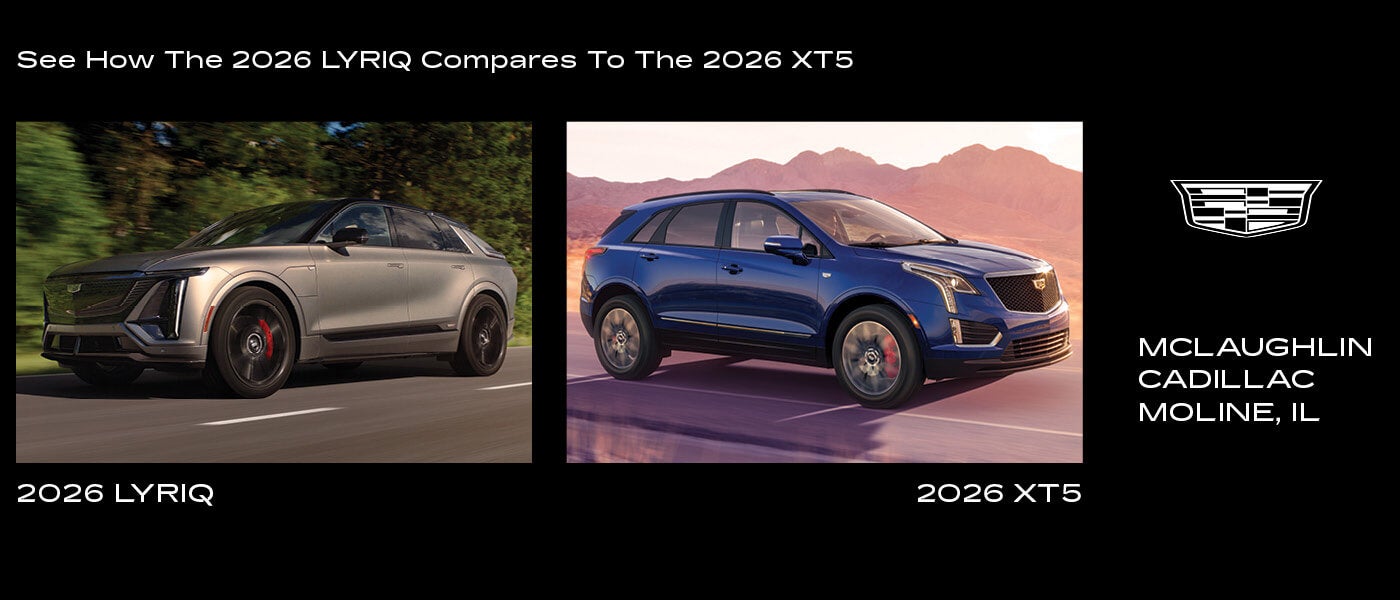 2026 Cadillac LYRIQ vs. XT5